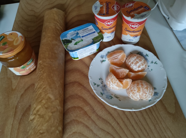 Tvarohovo-mandarínková roláda (fotorecept) - obrázok 3