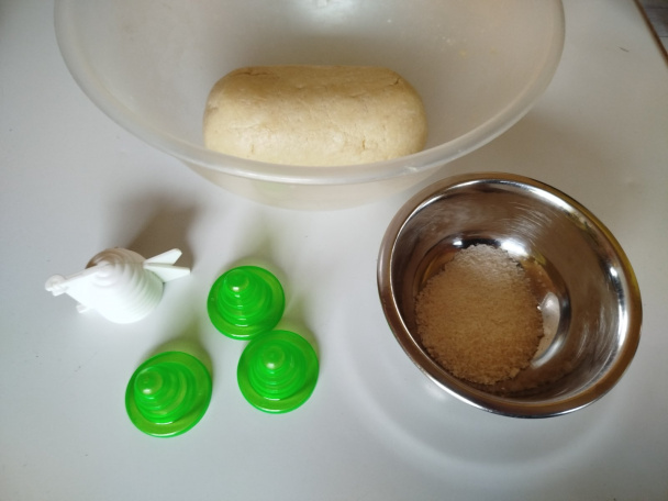 Kokosové úliky plnené čokoládovou nátierkou (fotorecept) - obrázok 2