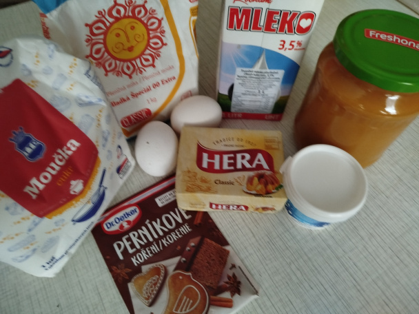 Medovo-pomarančové rezy (fotorecept) - obrázok 1