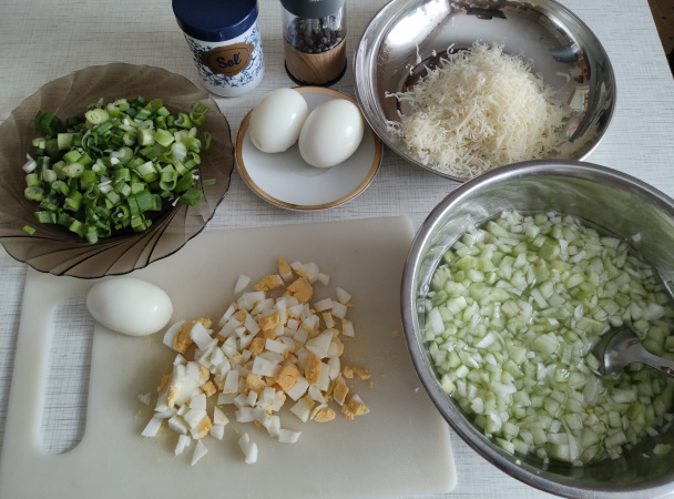 Vajíčkový šalát z čias socializmu (fotorecept) - obrázok 2