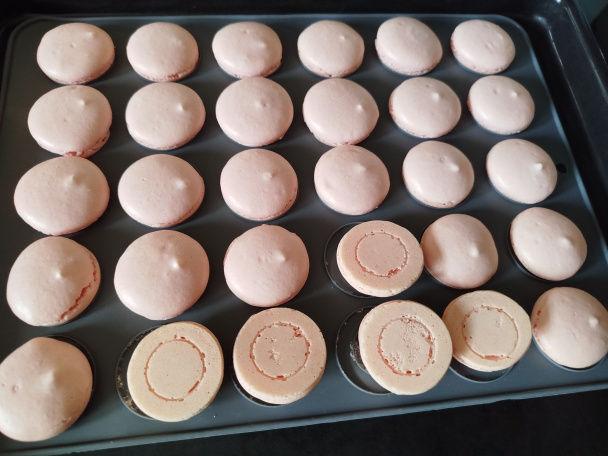 Malinové makrónky (fotorecept) - obrázok 6