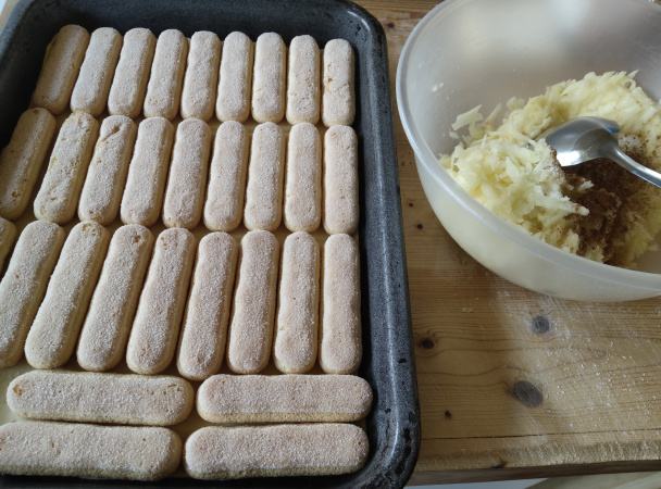 Krémové rezy s jablkovo-smotanovo-pudingovou plnkou (fotorecept) - obrázok 3