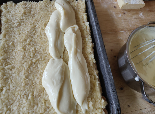 Krémové rezy s jablkovo-smotanovo-pudingovou plnkou (fotorecept) - obrázok 5