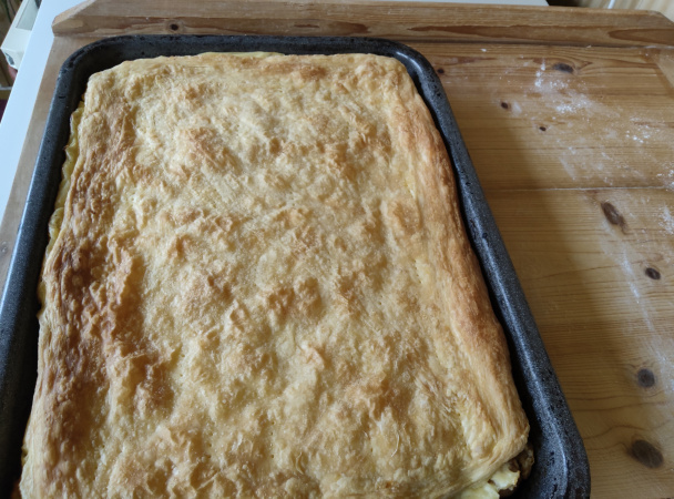 Krémové rezy s jablkovo-smotanovo-pudingovou plnkou (fotorecept) - obrázok 7