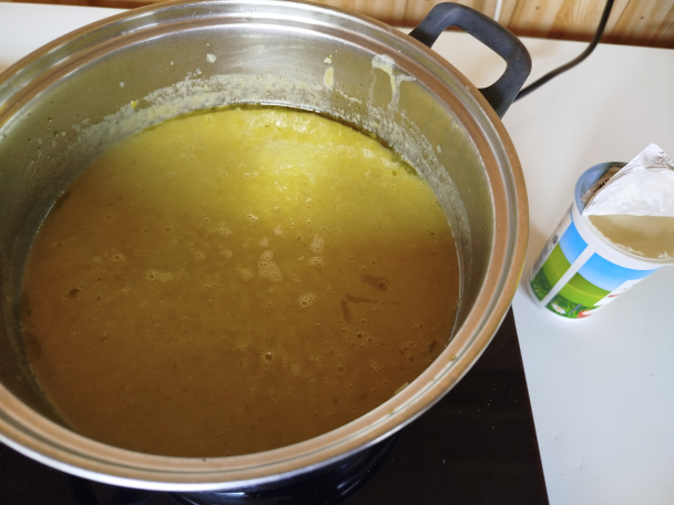 Jemná krémová pórová polievka s krutónmi (fotorecept) - obrázok 5