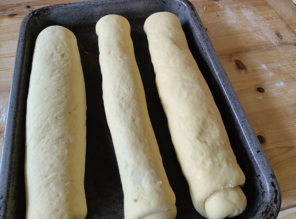 Kysnuté záviny troch chutí (fotorecept) - obrázok 3