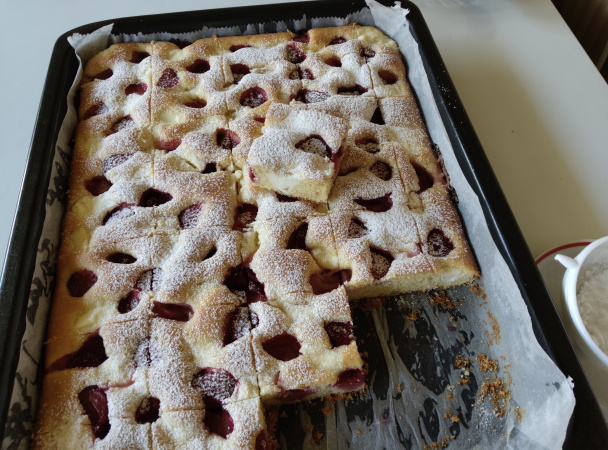 Jahodová bublanina s mascarpone (fotorecept) - obrázok 6