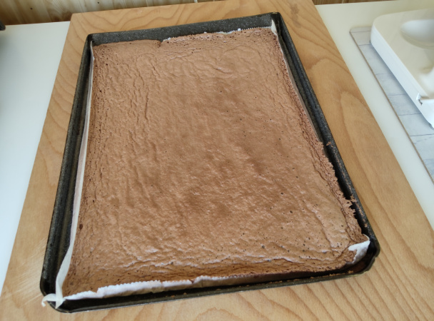 Roláda z BB pudingu s malinami (fotorecept) - obrázok 3