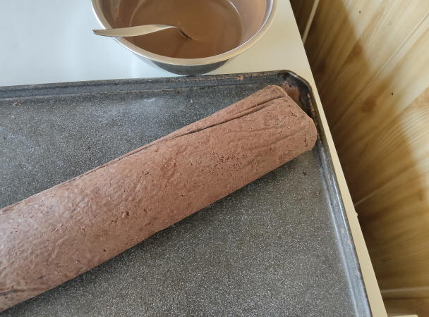 Roláda z BB pudingu s malinami (fotorecept) - obrázok 6