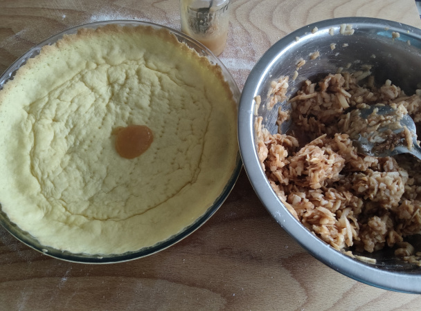 Jednoduchý jablkový koláč (fotorecept) - obrázok 4
