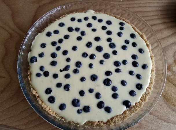Čučoriedkový cheesecake (fotorecept) - obrázok 5