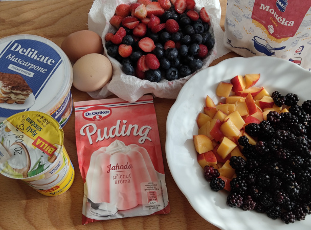 Bublanina s rôznym ovocím (fotorecept) - obrázok 2