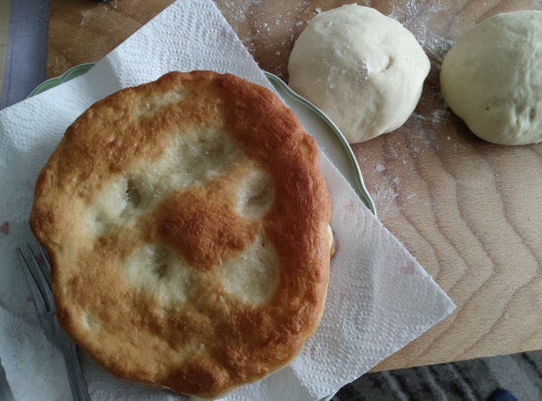 Jogurtové langoše (fotorecept) - obrázok 6