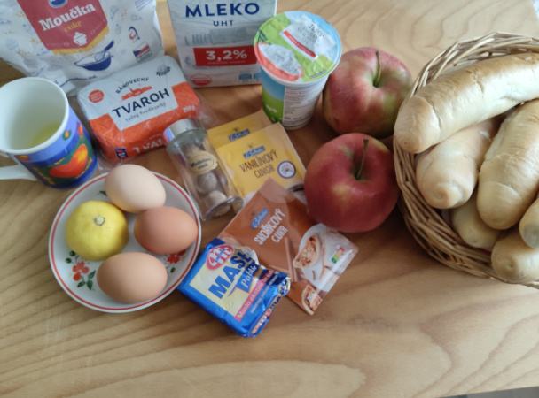 Žemľovka so snehovou penou (fotorecept) - obrázok 1