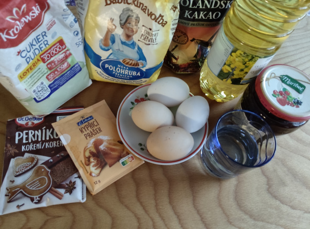 Perníkové rezy s gaštanovým pyré a cmarovým poťahom (fotorecept) - obrázok 1