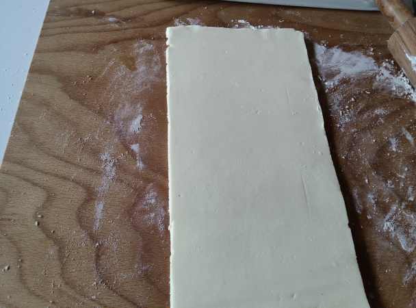 Perníkové rezy s gaštanovým pyré a cmarovým poťahom (fotorecept) - obrázok 11