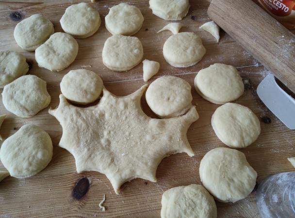 Šišky s džemom (fotorecept) - obrázok 5