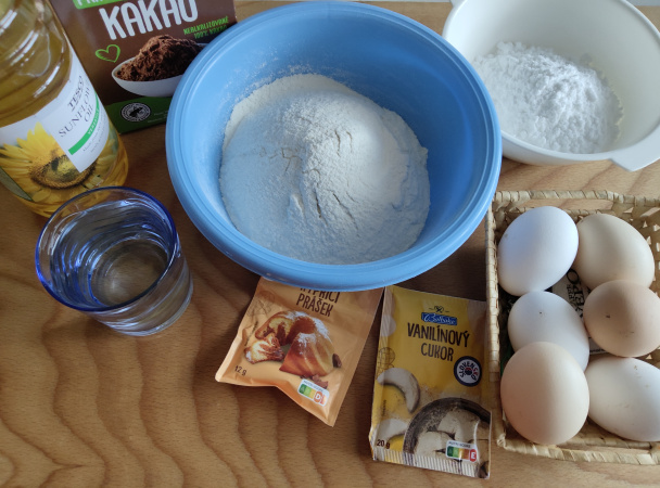 Dvojfarebná bábovka (fotorecept) - obrázok 1