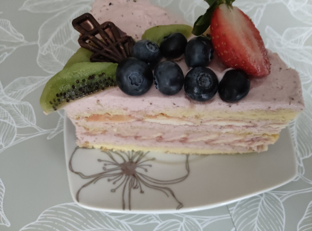 Torta s jahodovou ganache (fotorecept) - obrázok 13