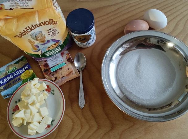 Jablkový koláč s penou (fotorecept) - obrázok 1