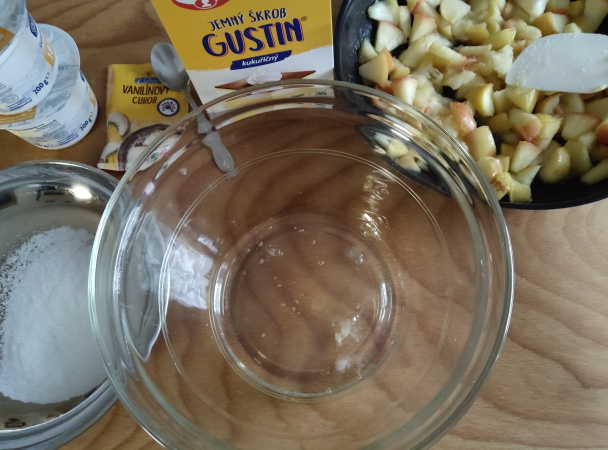 Jablkový koláč s penou (fotorecept) - obrázok 7