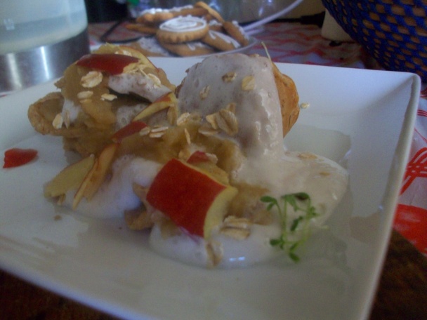 Zdravé palacinky s jabĺčkovou plnkou (fotorecept) - obrázok 5