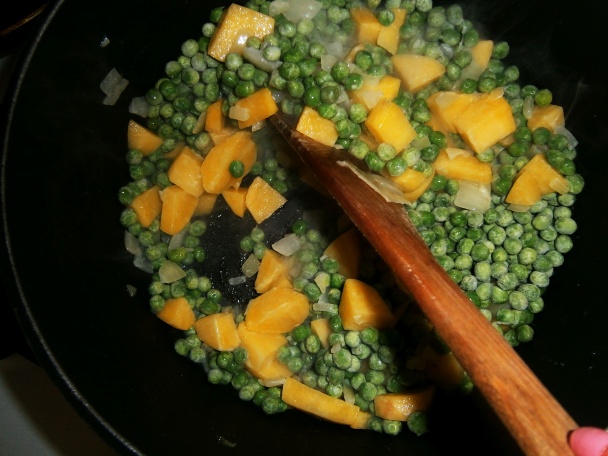 Smotanová hrášková polievka - obrázok 3