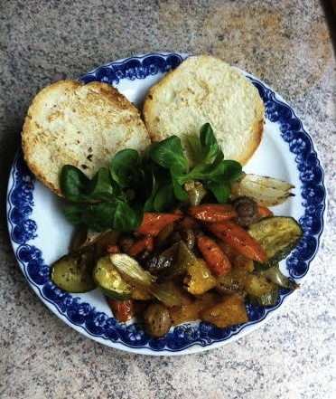 Vegan pečená zeleninka - obrázok 3