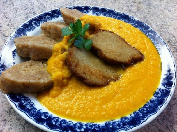 Vegan sviečková so seitanom a burizónovou knedľou (fotorecept) - obrázok 5