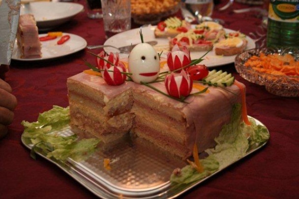 Moja prvá slaná torta - obrázok 1