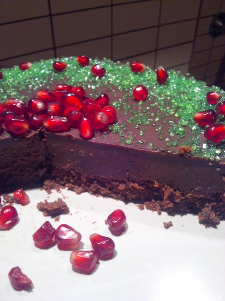 Čokoládovo-orechová torta - obrázok 5