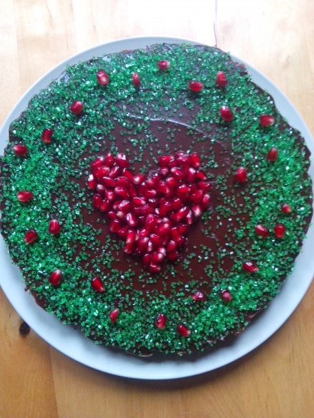 Čokoládovo-orechová torta - obrázok 4