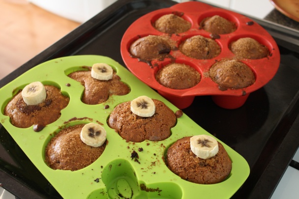 Zdravé muffiny s čokoládou (fotorecept) - obrázok 5