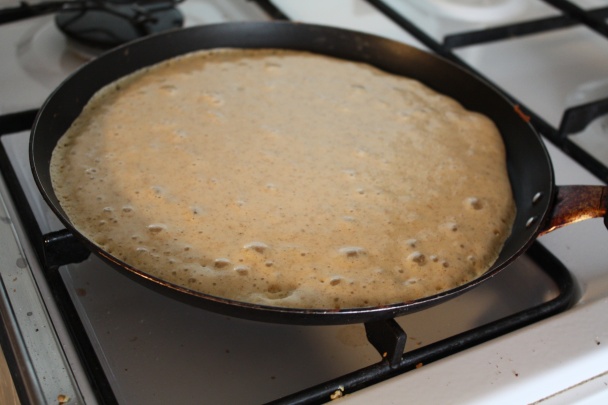 Palacinková zapekaná torta s čoko-mascarpone krémom (fotorecept) - obrázok 4