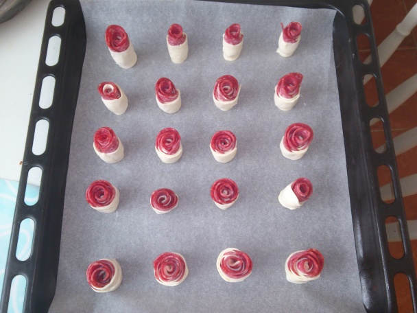 Salámové ružičky - obrázok 2