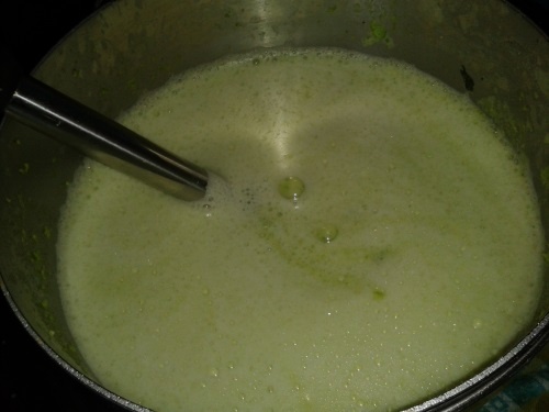 Jarná hrášková polievka  - obrázok 2