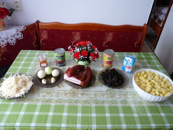 Zapekané zemiaky s fazuľou (fotorecept) - obrázok 1