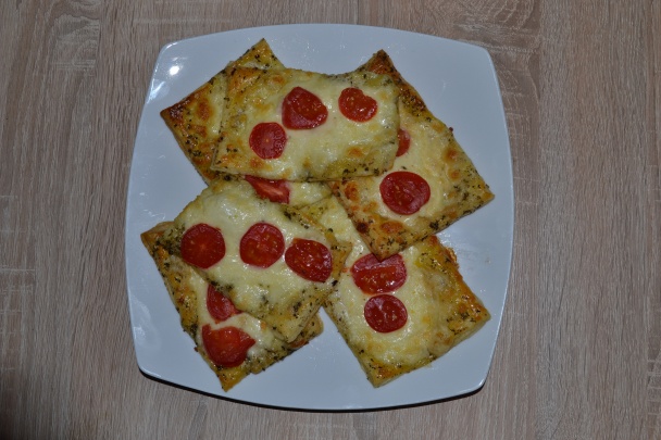 Lístkové cesto s paradajkami a mozzarellou (fotorecept) - obrázok 5