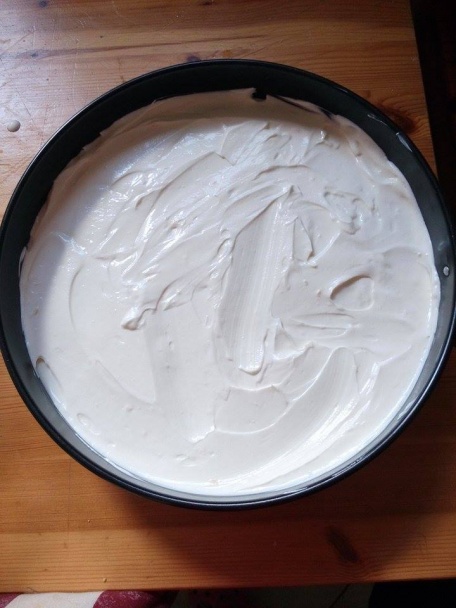 Nepečený tvarohový zákusok Biela búrka (fotorecept) - obrázok 3
