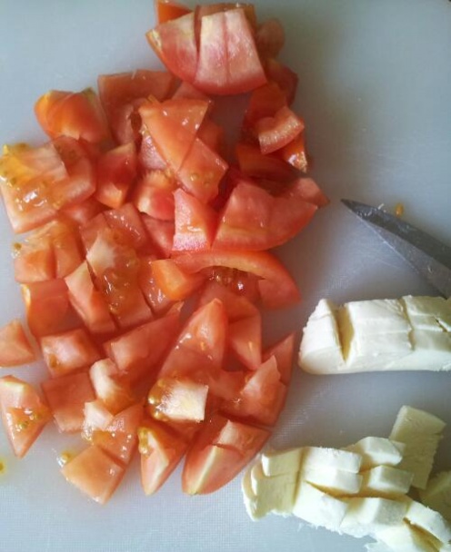 Rýchle cestoviny s mozzarellou - obrázok 1