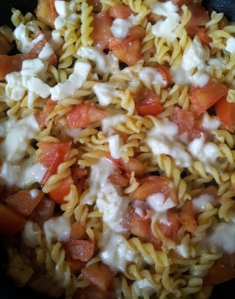 Rýchle cestoviny s mozzarellou - obrázok 3