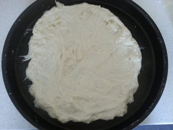 Pizza z misky rýchlokysky (fotorecept) - obrázok 6