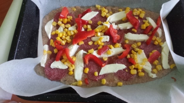 Zdravá a veľmi chutná pizza - obrázok 1