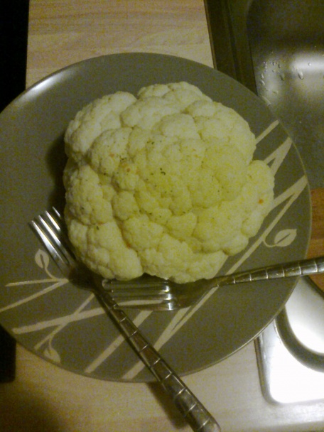 Zapekaný karfiol vcelku (fotorecept) - obrázok 1