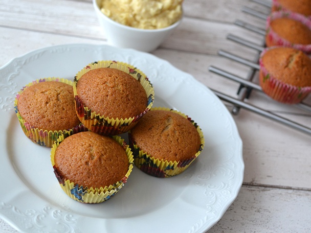 Veľkonočné cupcakes s medom a orechami (fotorecept) - obrázok 1