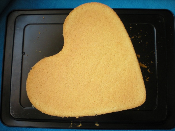 Valentínska torta - Srdce - obrázok 1