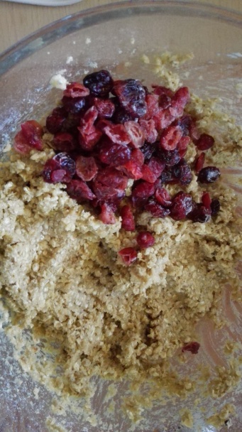 Ovsené cookies s brusnicami (fotorecept) - obrázok 3