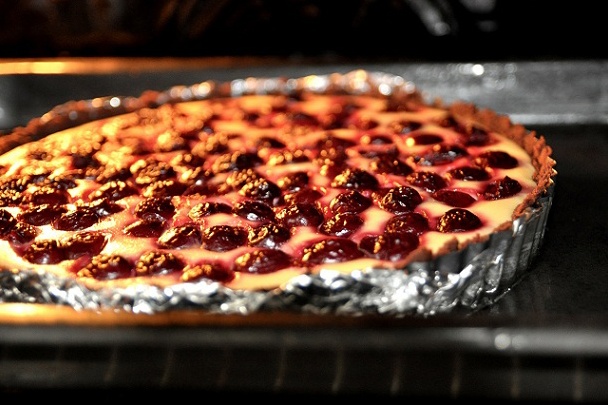 Višňový cheesecake - obrázok 3