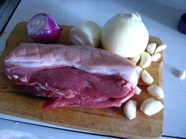 Moravský vrabec so špenátom a zemiakovými knedlami (fotorecept) - obrázok 1