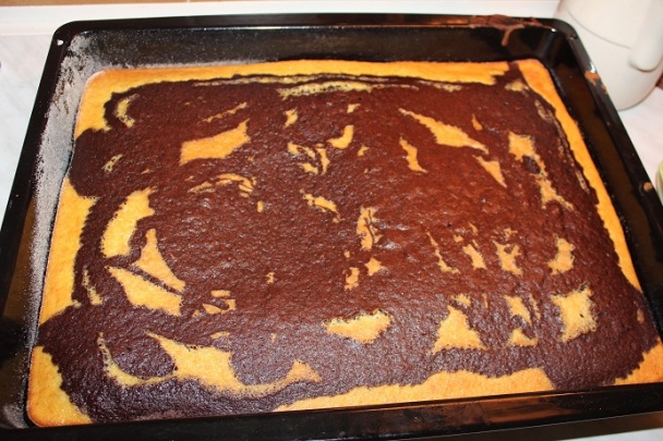 Tvarohový koláč s kyslou smotanou (fotorecept) - obrázok 6